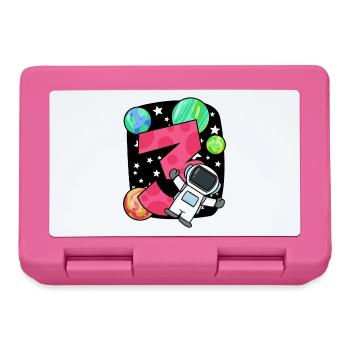 3 anniversaire garçon - 3 ans - J’ai 3 ans - Boîte à goûter - rose - Devant