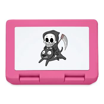 Grim Reaper et Black Panther - Boîte à goûter - rose - Devant