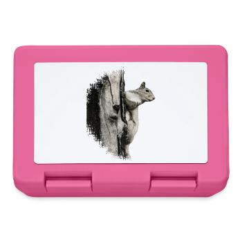 Squirrel - Lunchbox - pink - Front