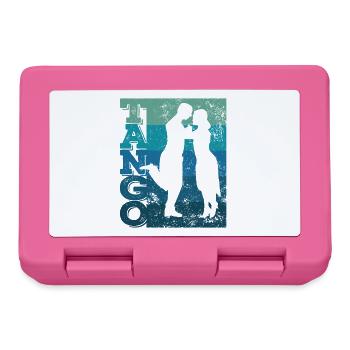 Tango Argentino Retro Vintage Tango Vals Dance - Lunchbox - pink - Front