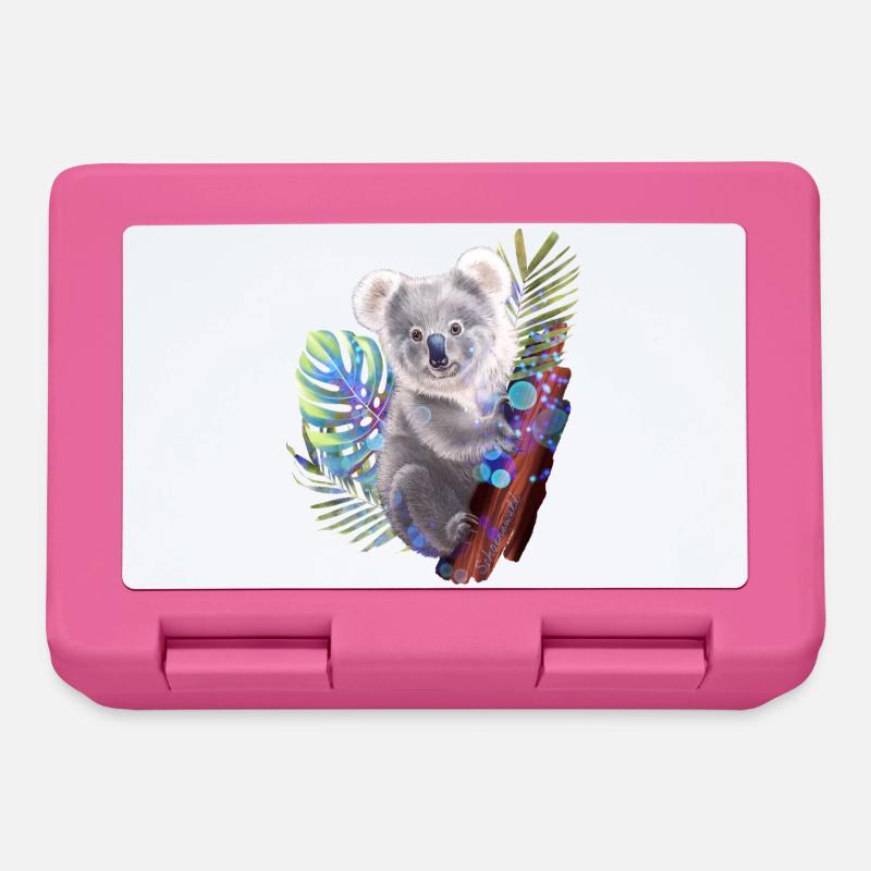 Koala - Brotdose - Pink