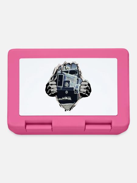 Ifa H6 DDR Kipper unterm Shirt - Brotdose - Pink