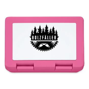 Holzfäller - Brotdose - Pink - Vorne