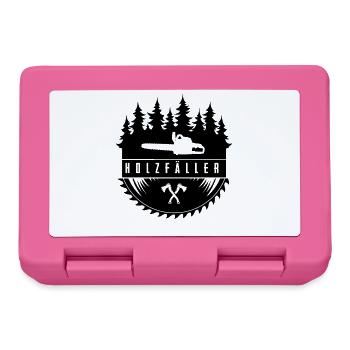 Holzfäller - Brotdose - Pink - Vorne