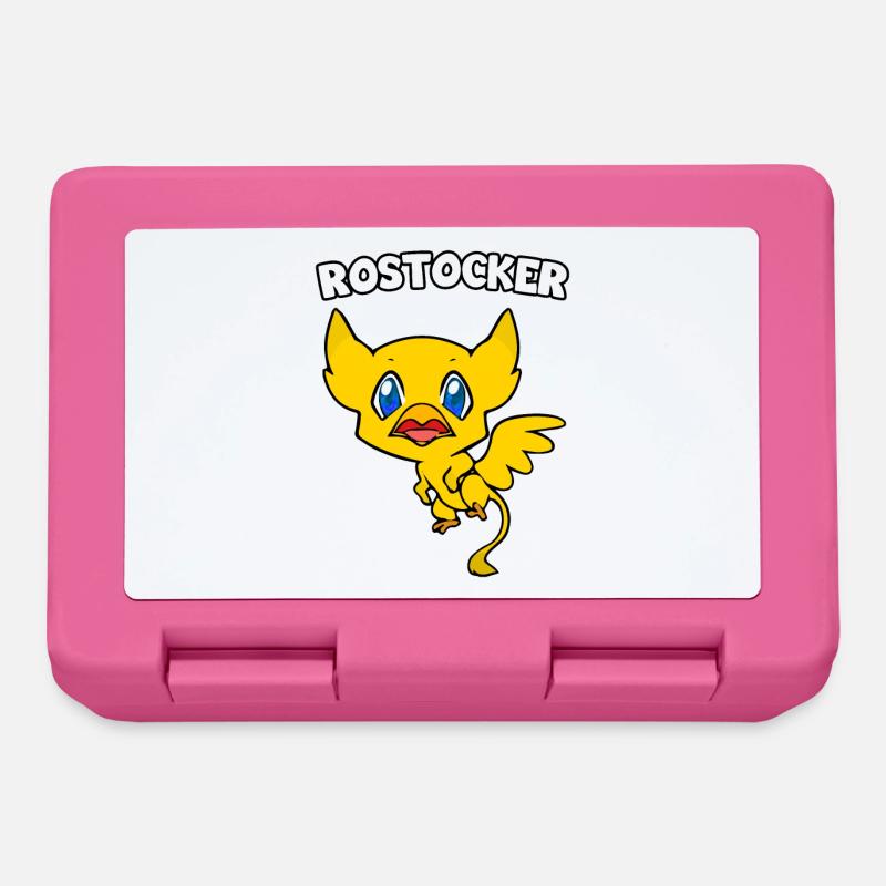 Rostocker Baby Greif - Brotdose - Pink