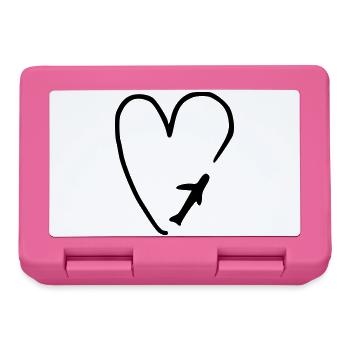 Love of flying - Lunchbox - pink - Front