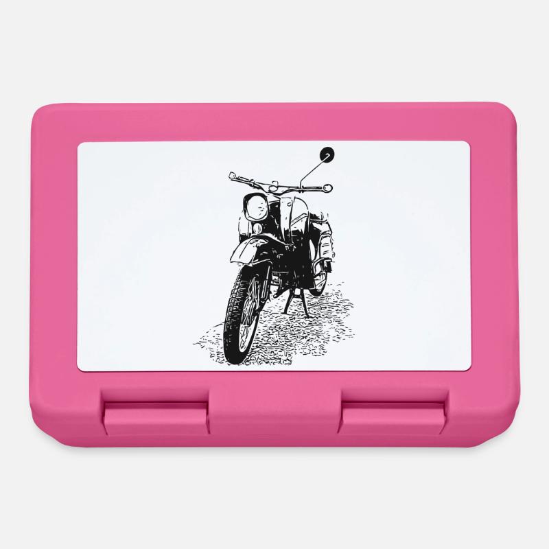 Simson - Schwalbe - Brotdose - Pink