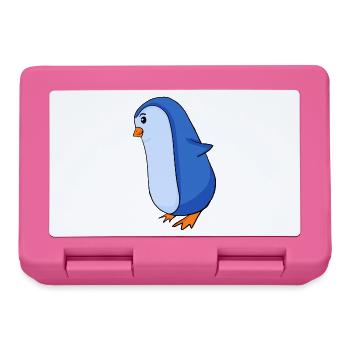 Penguin - Lunchbox - pink - Front