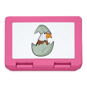 Bébé Aigle - Boîte à goûter - rose - Devant