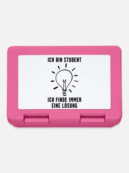 Student - Brotdose - Pink