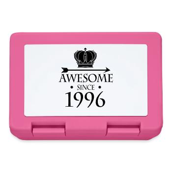 Born in 1996 - Fantastic since 1996 - Lunchbox - pink - Front