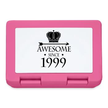 Born in 1999 - Fantastic since 1999 - Lunchbox - pink - Front