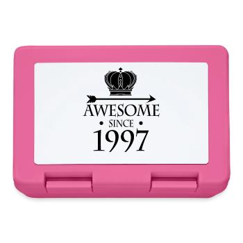 Born in 1997 - Fantastic since 1997 - Lunchbox - pink - Front