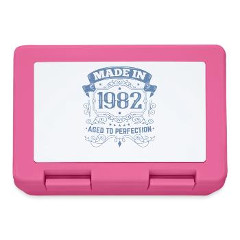 Made in 1982 Birthday Vintage - Lunchbox - pink - Front
