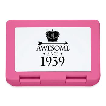 Born in 1939 - Fantastic since 1939 - Lunchbox - pink - Front