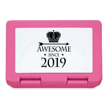 Vintage 2019 - Fantastic since 2019 - Lunchbox - pink - Front