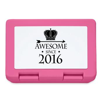 Vintage 2016 - Fantastic since 2016 - Lunchbox - pink - Front