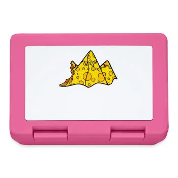Cheese Mountain - Lunchbox - pink - Front