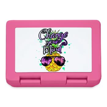 cool pineapple Change your mind - Lunchbox - pink - Front