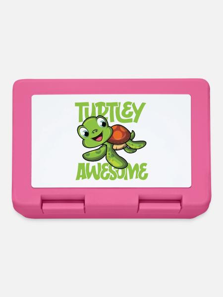 Turtley awesome - Brotdose - Pink