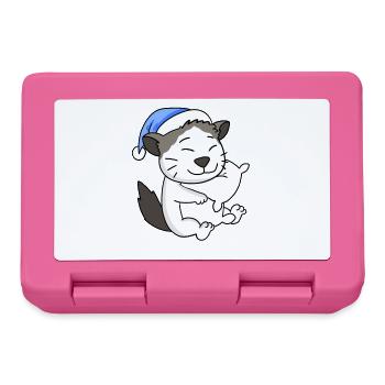 Katze Katzenrasse Ragdoll - Brotdose - Pink - Vorne