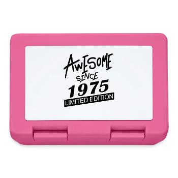 1975 - Born 1975 - Lunchbox - pink - Front