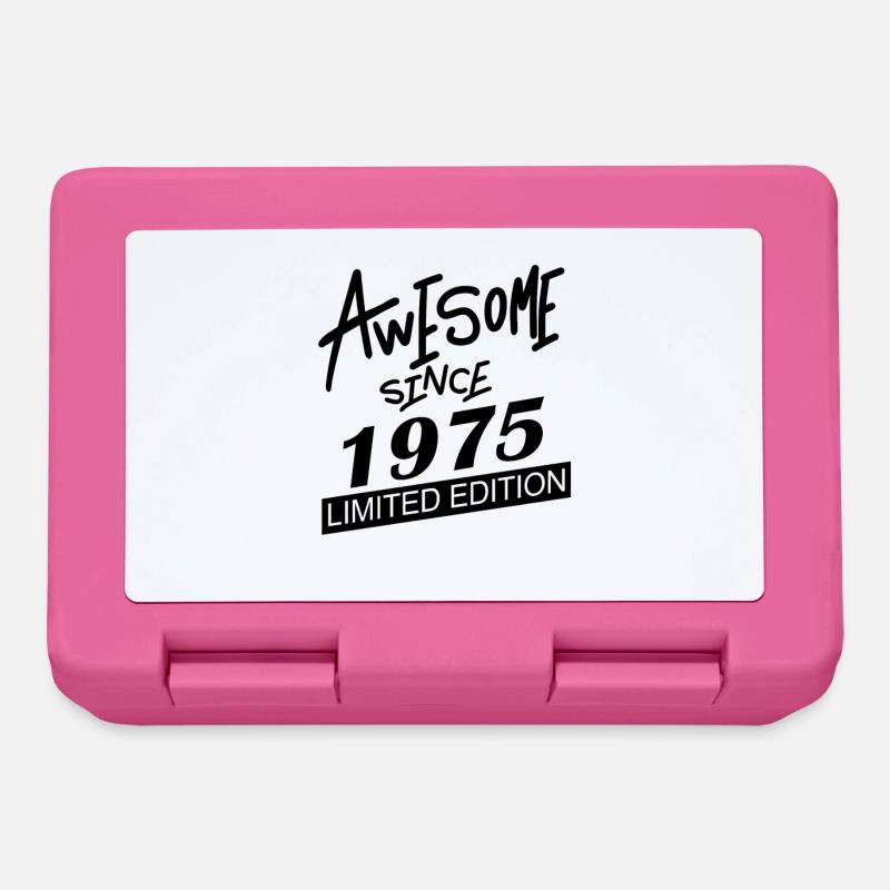 1975 - Né en 1975 - Boîte à goûter - rose