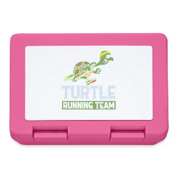 Turtle running team neu - Brotdose - Pink - Vorne