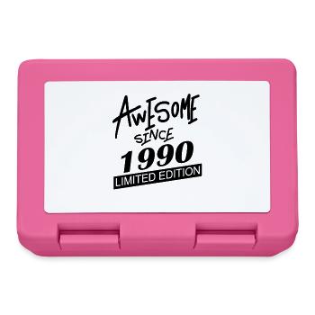 Fantastic since 1990 - born in 1990 - Lunchbox - pink - Front