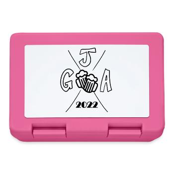 2022 Junggesellenabschied - Brotdose - Pink - Vorne