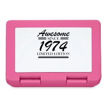 1974 - Lunchbox - pink - Front