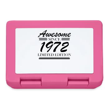 1972 - Born 1972 - Lunchbox - pink - Front
