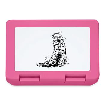 Golden Retrievers - Lunchbox - pink - Front