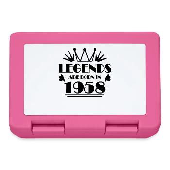 1958 - Born 1958 - Lunchbox - pink - Front