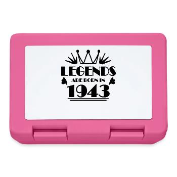 1943 - Né en 1943 - Boîte à goûter - rose - Devant