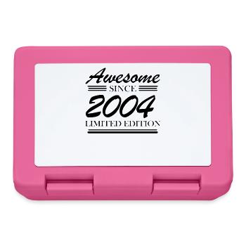 2004 - Jahrgang 2004 - Brotdose - Pink - Vorne