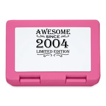 2004 - Jahrgang 2004 - Brotdose - Pink - Vorne