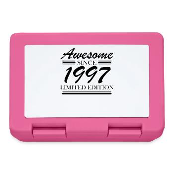 1997 - Born 1997 - Fantastic since 1997 - Lunchbox - pink - Front
