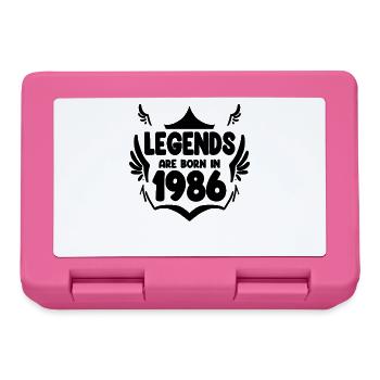 1986 - Born 1986 - Lunchbox - pink - Front