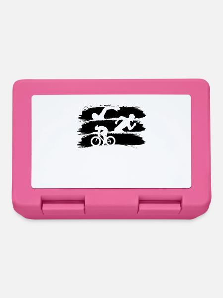 Triathlon - Brotdose - Pink