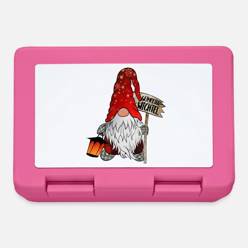 Geimpfter Wichtel - Brotdose - Pink