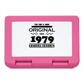 1979 - Year of construction 1979 - Born 1979 - Lunchbox - pink - Front