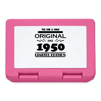 1950 - Year of construction 1950 - Born 1950 - Lunchbox - pink - Front
