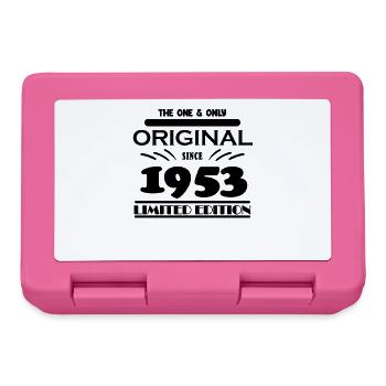 1953 - Year of construction 1953 - Born 1953 - Lunchbox - pink - Front