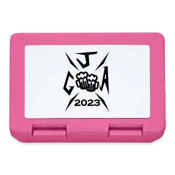 2023 Junggesellenabschied - Brotdose - Pink - Vorne