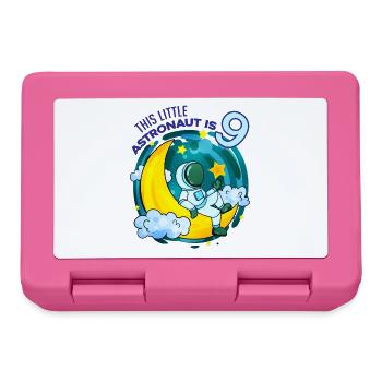 9 Years Birthday Boy Gift - Lunchbox - pink - Front