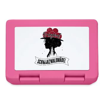 Original Fille de la Forêt-Noire Bollenhut - Boîte à goûter - rose - Devant