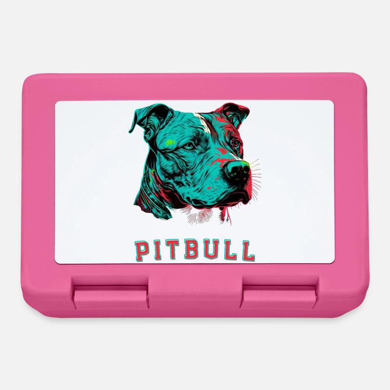 Pitbull - Brotdose - Pink