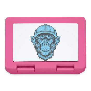 Funky Affe - Brotdose - Pink - Vorne