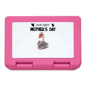 Mother's Day - First Mother's Day Gift - Lunchbox - pink - Front